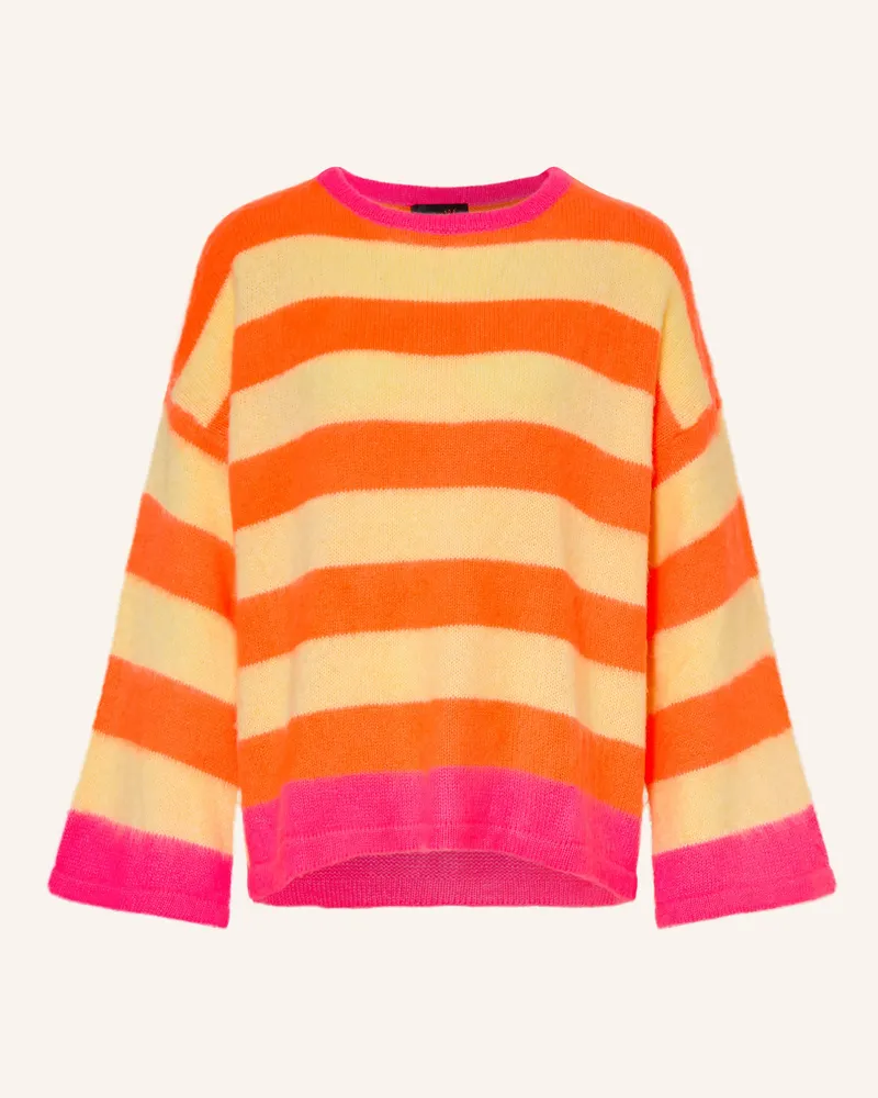 Miss Goodlife Pullover Mit Alpaka orange Orange