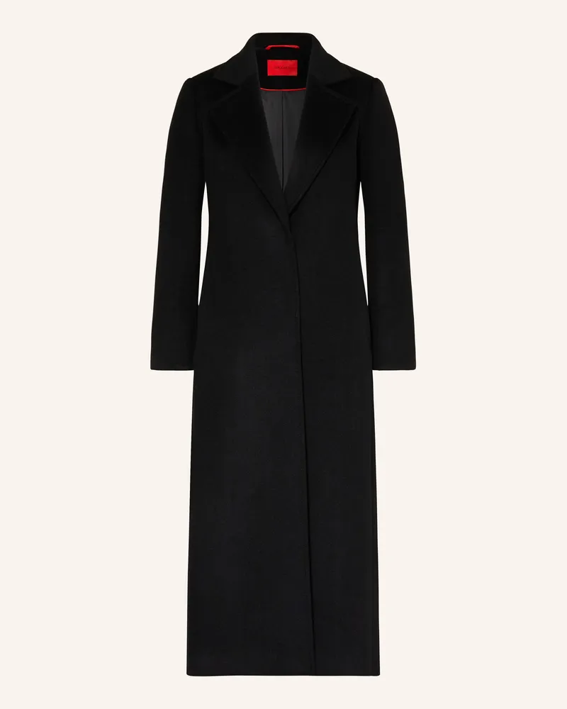 MAX&Co. Wollmantel LONGRUN Schwarz
