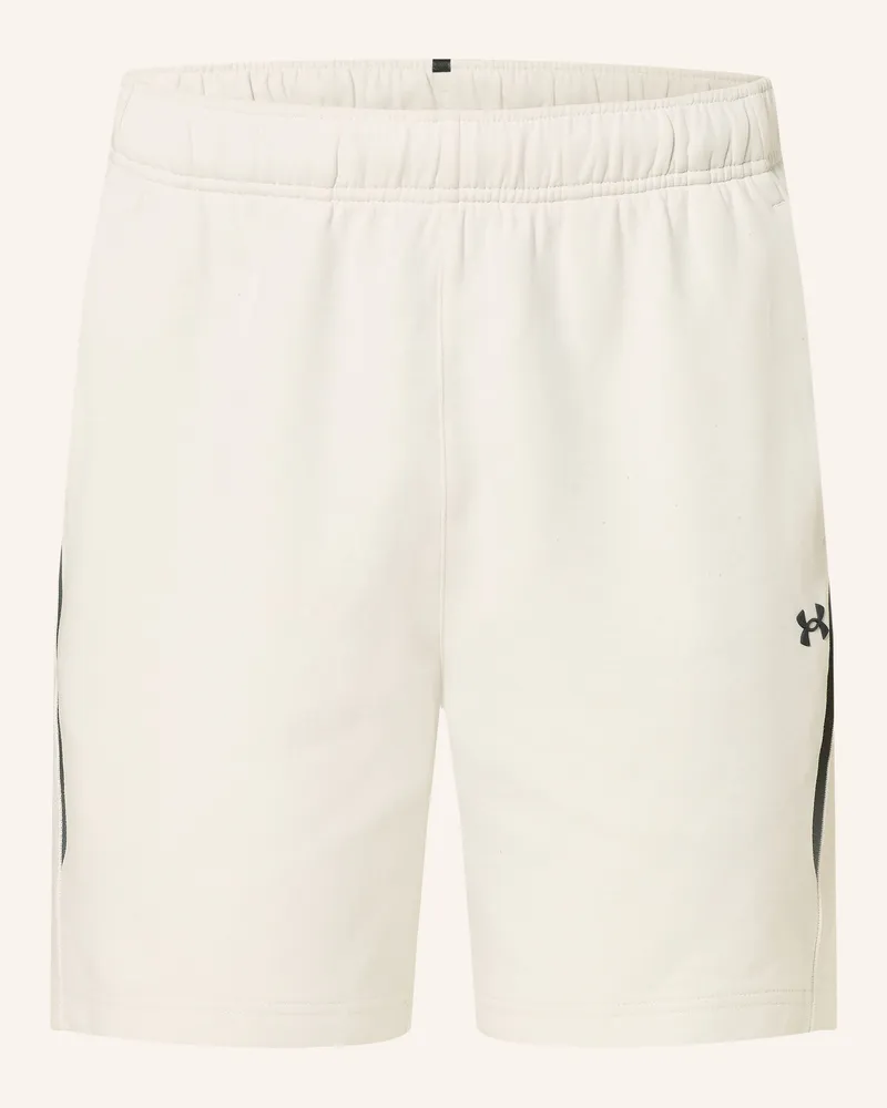 Under Armour Sweatshorts Ua Unstoppable weiss Creme