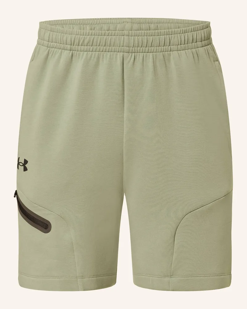 Under Armour Sweatshorts UA UNSTOPABLE Hellgrün