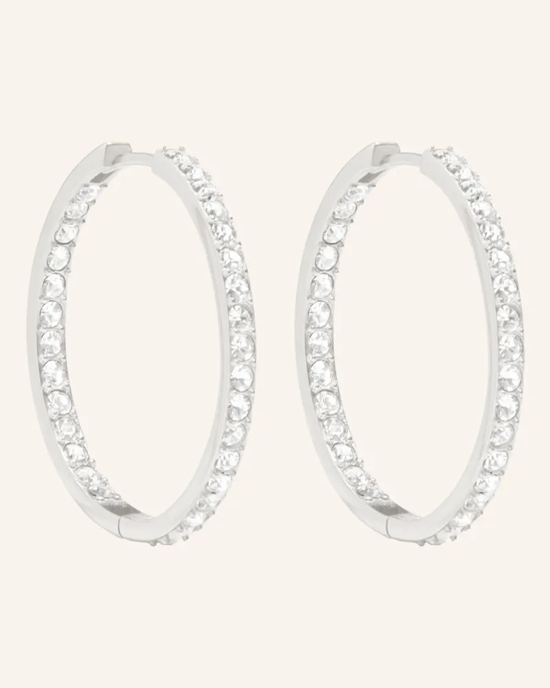 POMPIDOU Ohrringe LILLIAN BIGGIE PAVé by GLAMBOU Silber