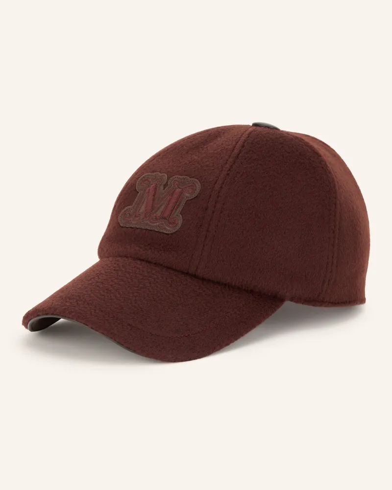Max Mara Cap Aordine braun Dunkelbraun