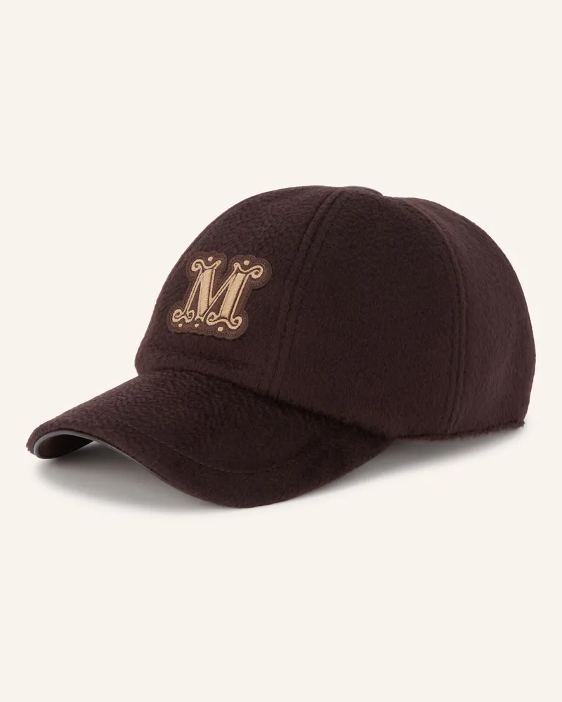 Max Mara Cap Aordine braun Dunkelbraun