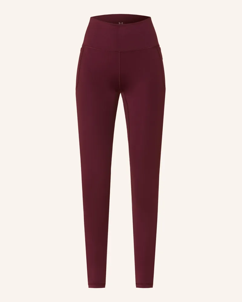 Under Armour Tights UA MERIDIAN Dunkelrot
