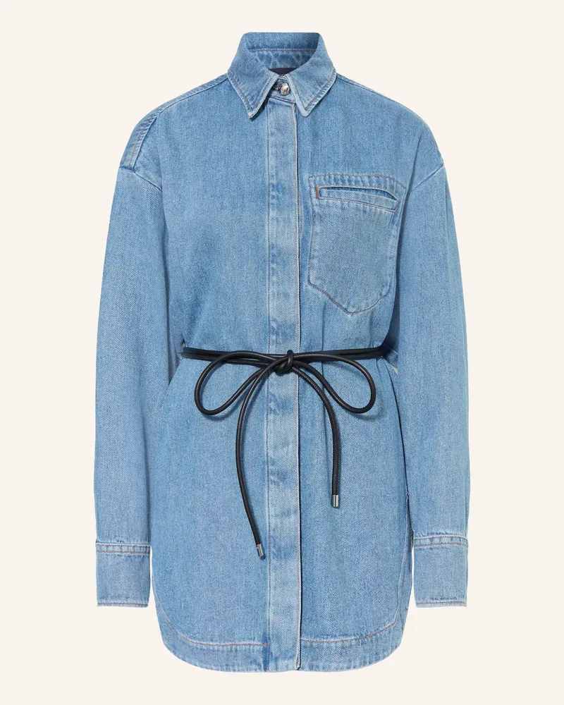 SPORTMAX Jeansjacke Cappa blau 005