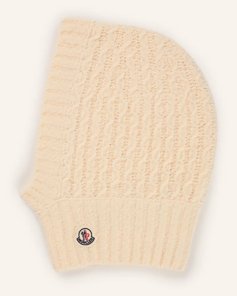 Moncler Mütze weiss Ecru