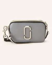 Marc Jacobs Saffiano-Umhängetasche SNAPSHOT Grau