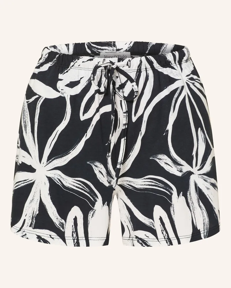 Marc O'Polo Schlafshorts schwarz Schwarz
