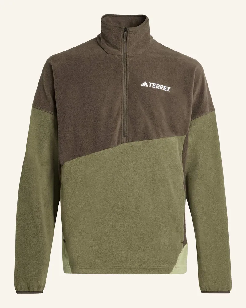 adidas Midlayer Terrex Multi Climawarm gruen Grün
