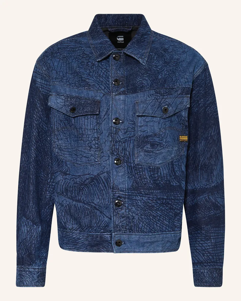 G-STAR RAW Jeansjacke DAKOTA Dunkelblau