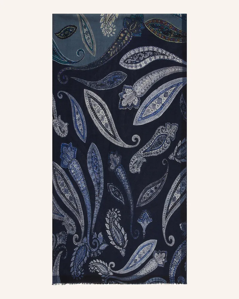 Barbieri Schal Dunkelblau