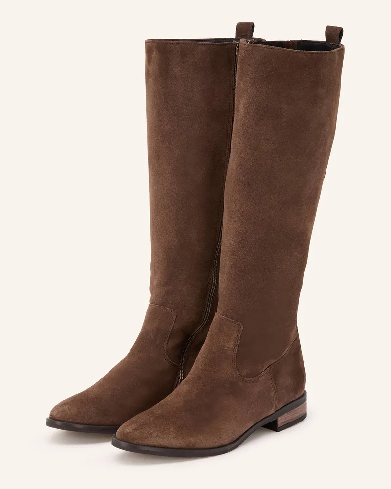 paul green Stiefel braun Braun