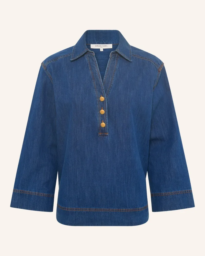 Gerard Darel Bluse UNIA Blau