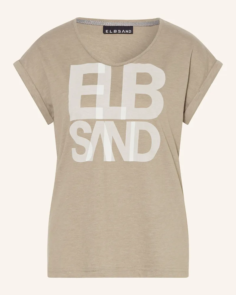 ELBSAND T-Shirt ELDIS Beige