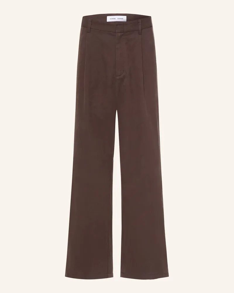 Samsøe & Samsøe Hose Savalentin Loose Fit braun Braun
