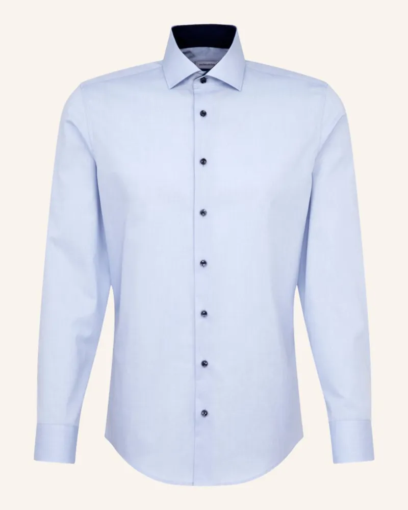 Seidensticker Business Hemd Slim Fit Hellblau