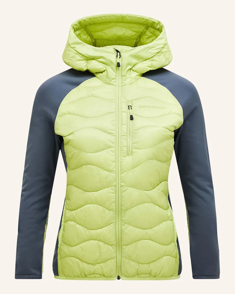 Peak Performance Hybrid-Daunenjacke HELIUM Grün