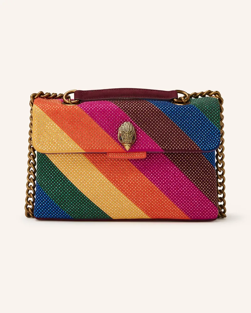Kurt Geiger Umhängetasche KENSINGTON mit Schmucksteinen Pink