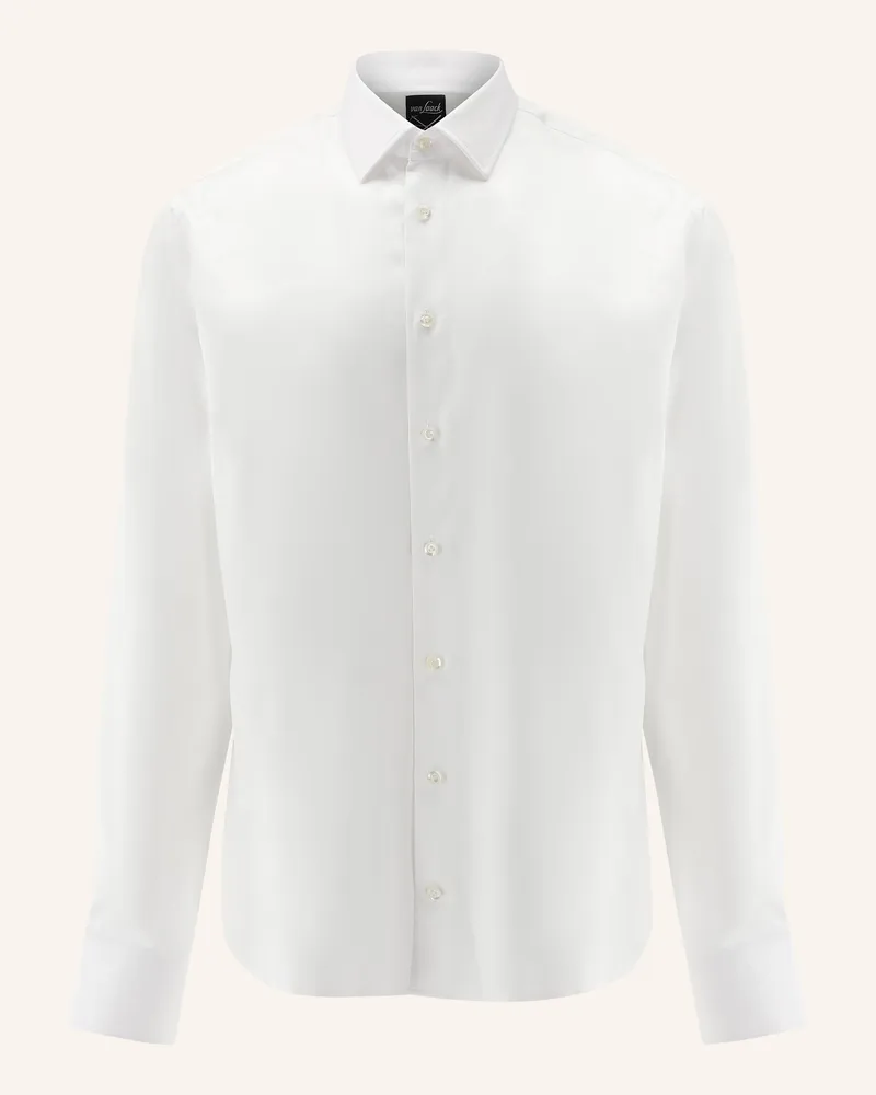 van Laack Hemd Slim Fit weiss Weiss