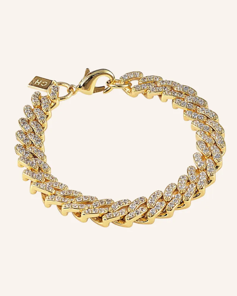 CRYSTAL HAZE Armband MEXICAN BRACELET by GLAMBOU Gold