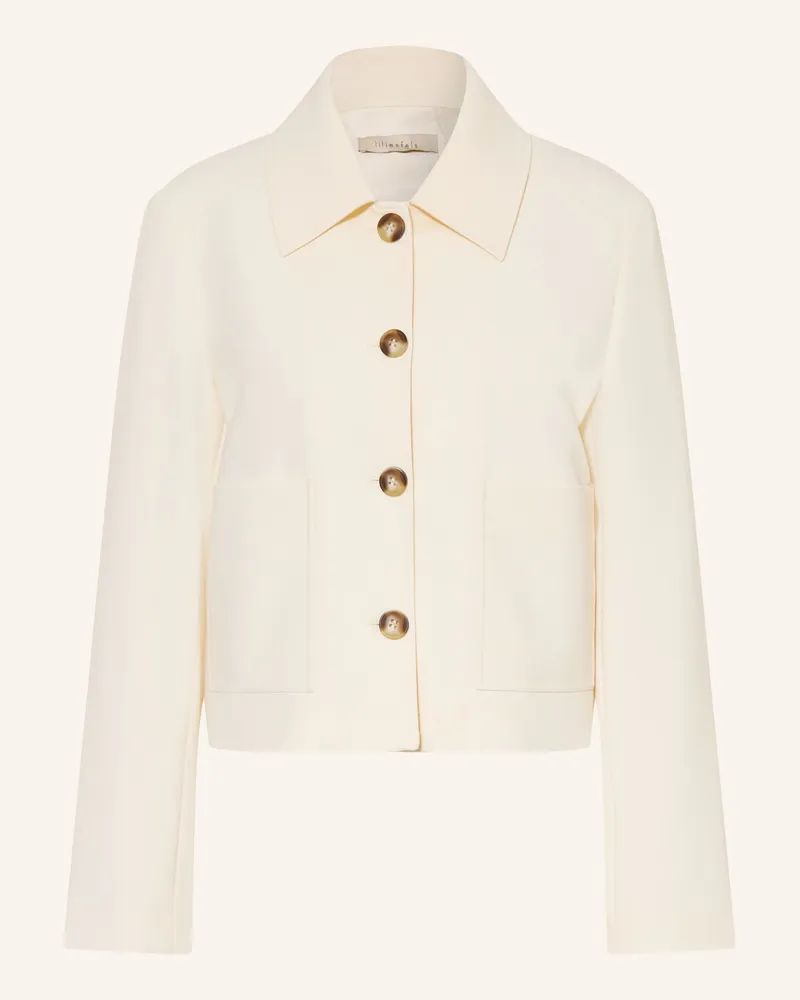 lilienfels Kastenjacke weiss Ecru