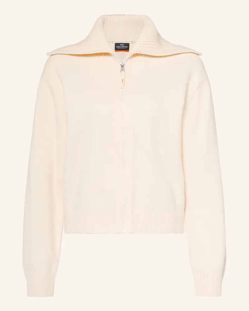 Parajumpers Strickjacke Spinga weiss Creme