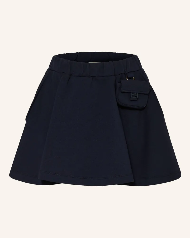 Fendi Jerseyrock blau Dunkelblau