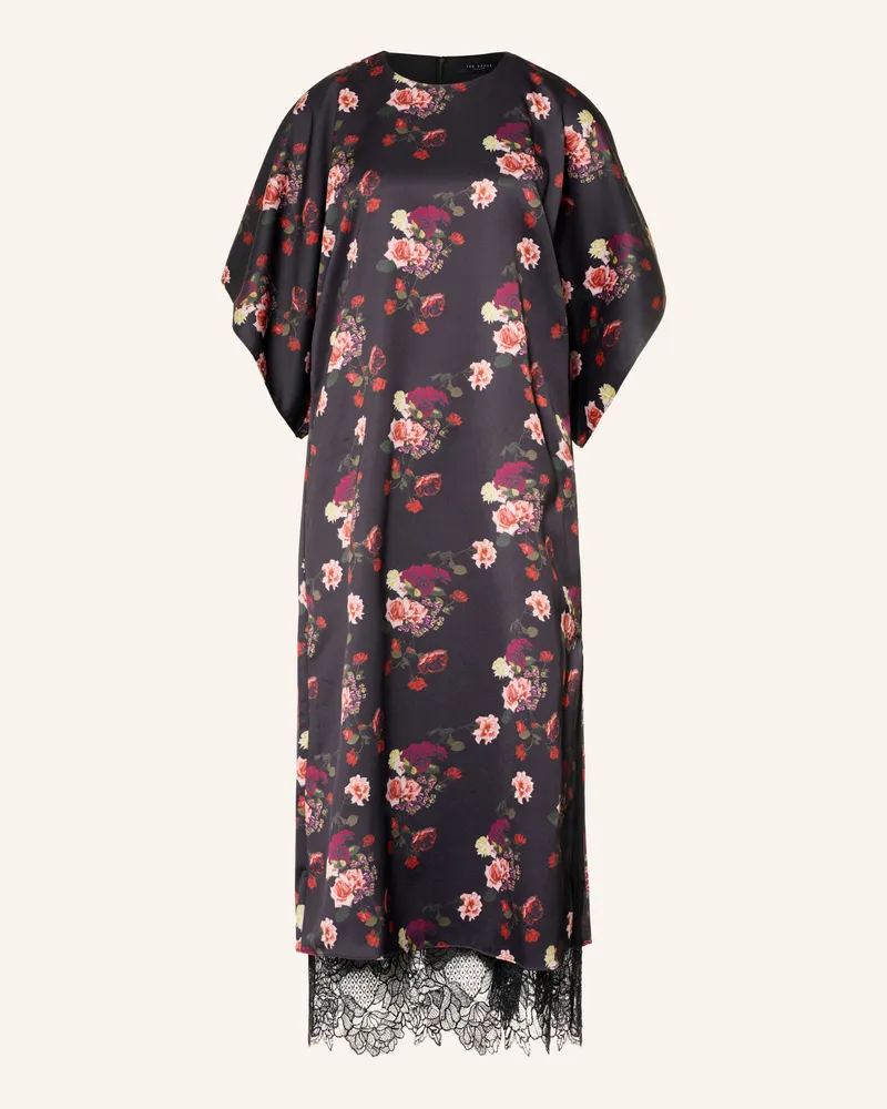 Ted Baker Kleid Meeiaa Mit Spitze schwarz Schwarz