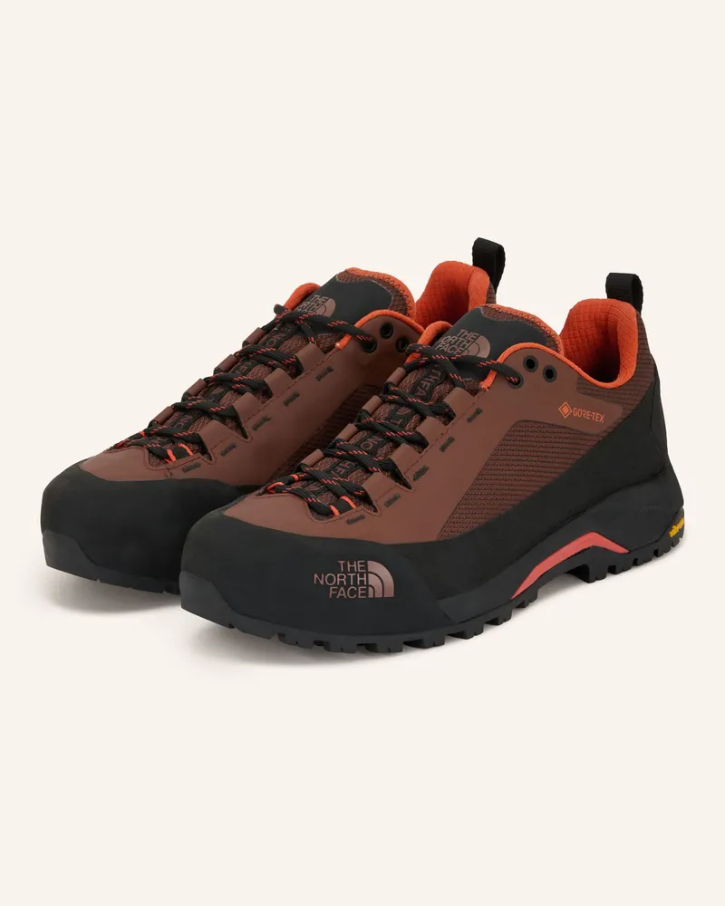 The North Face Bergschuhe Verto Alpine Gore-Tex rot Dunkelbraun