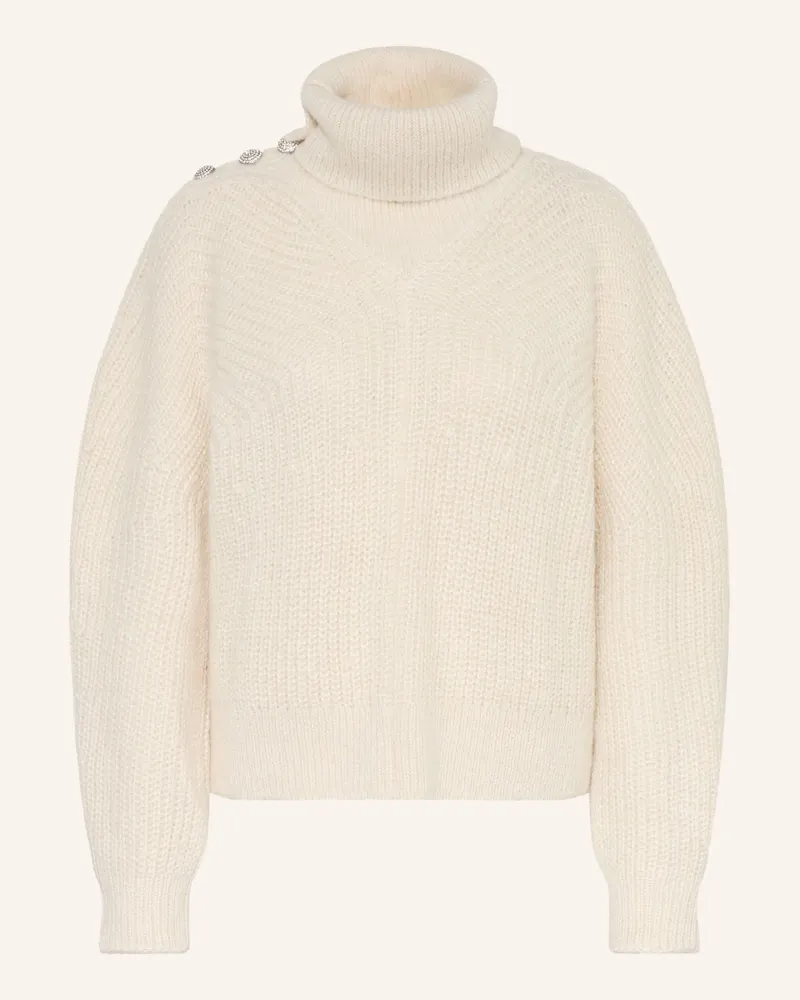ba&sh Pullover Roumane Mit Alpaka weiss Ecru