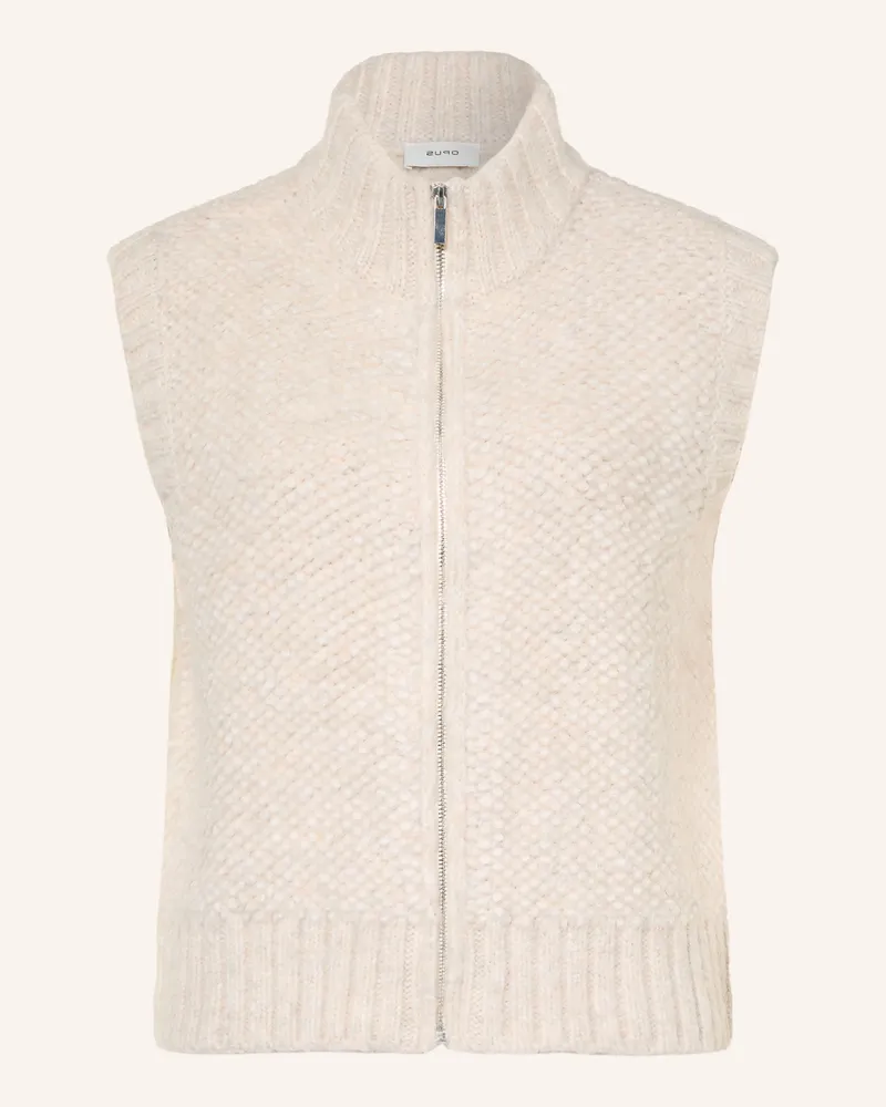 OPUS Strickweste Duppi beige Beige