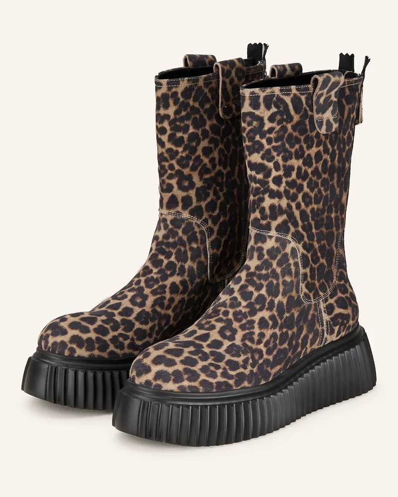 Attilio Giusti Leombruni Plateau-Boots MILAGROS Beige