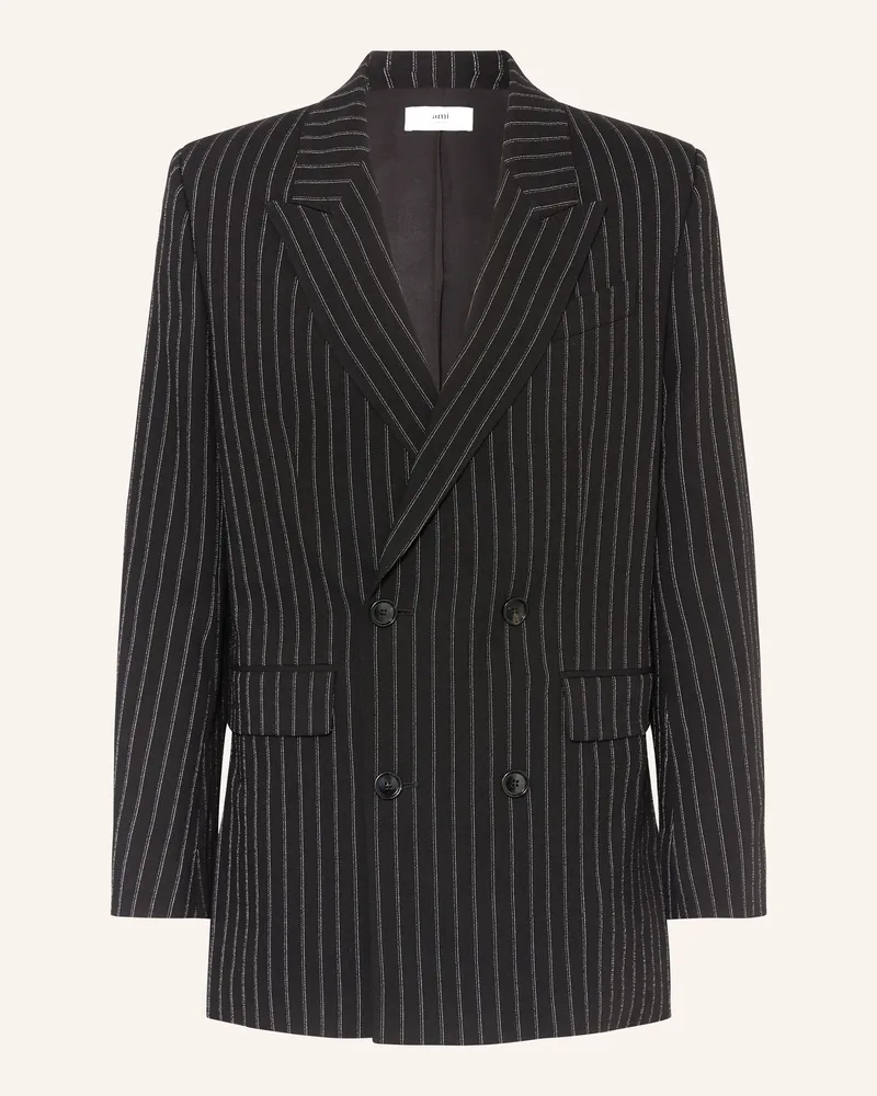 AMI Paris Anzugsakko Regular Fit schwarz Schwarz