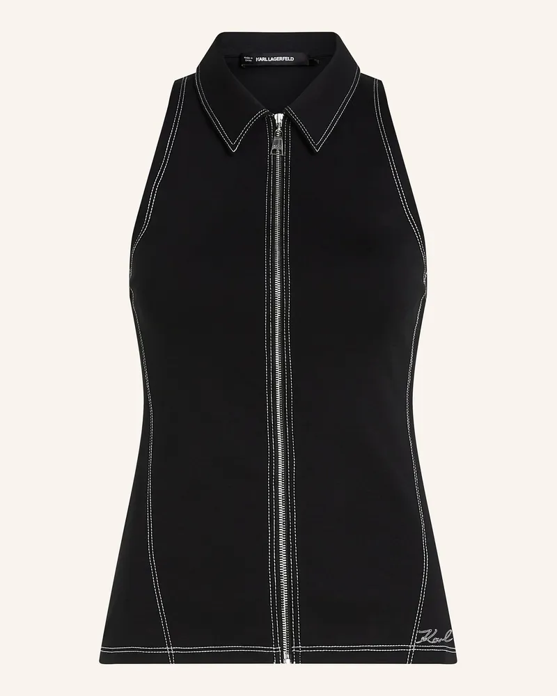 Karl Lagerfeld T-shirt Schwarz