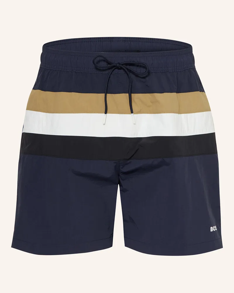 HUGO BOSS Badeshorts LOUIS Dunkelblau