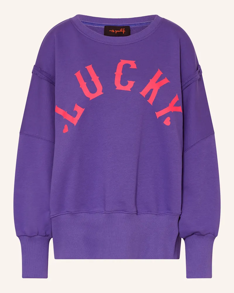 Miss Goodlife Sweatshirt Lila