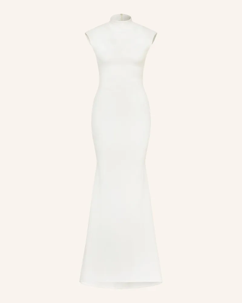 Jacquemus Abendkleid La Robe Alba weiss Ecru