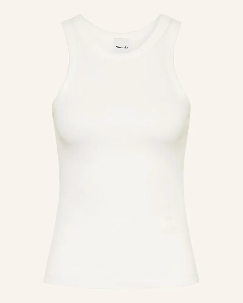 Nanushka Top HERVE Weiss