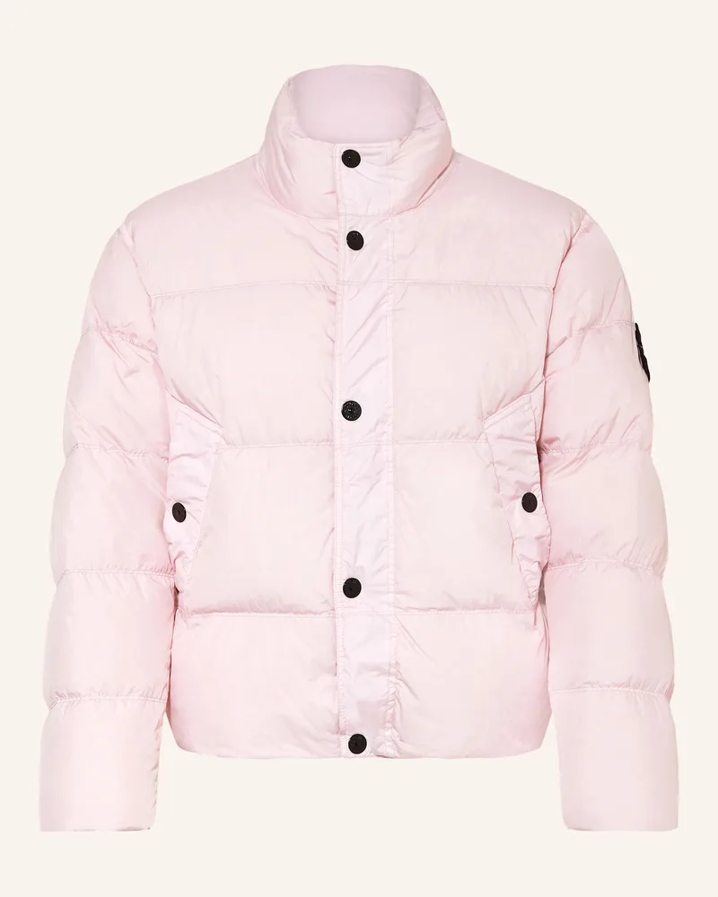 Stone Island Daunenjacke pink Pink