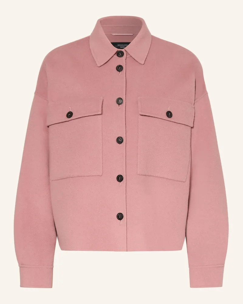 Max Mara Overjacket Zerbino rosa Altrosa