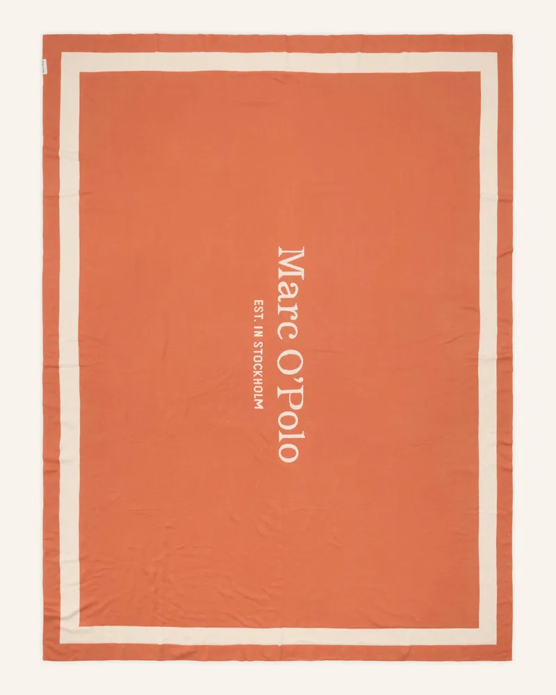 Marc O'Polo Plaid STATEMENT Orange