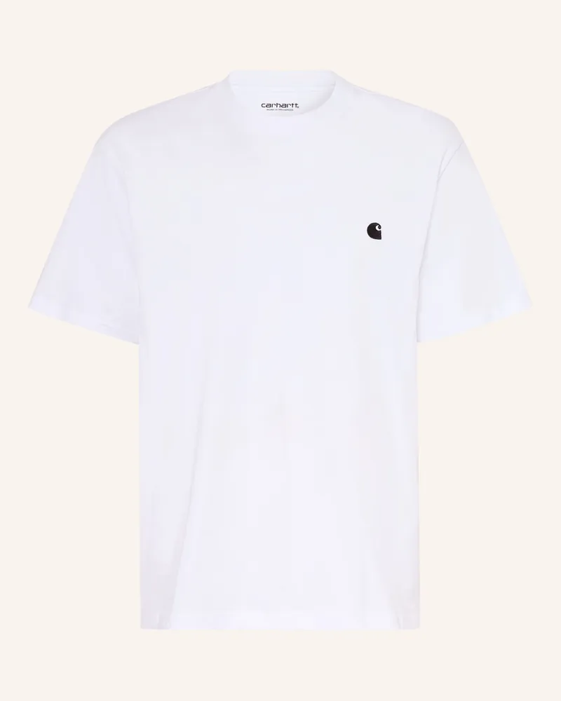 Carhartt WIP T-Shirt Madison weiss Weiss