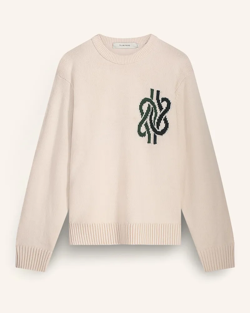 Filling Pieces Knit Sweater Knot weiss Weiss