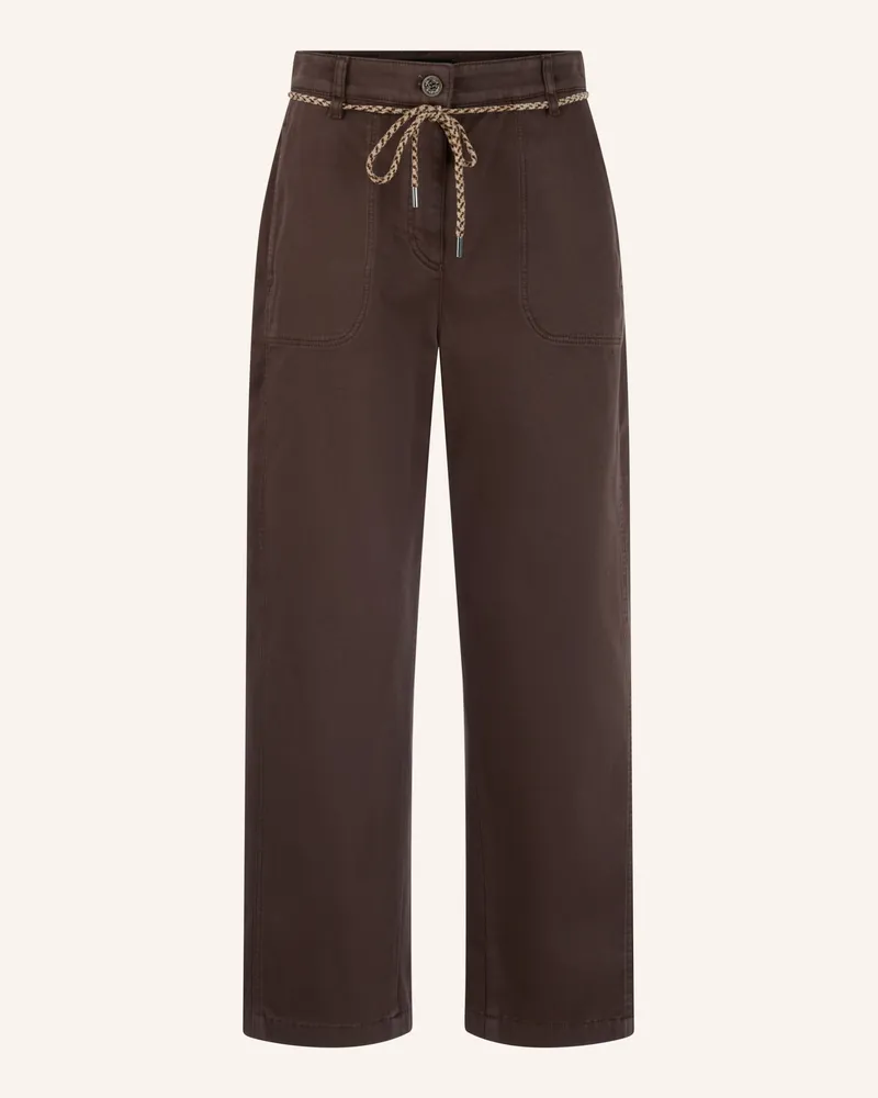 Marc Cain Hose Wokha braun Dunkelbraun