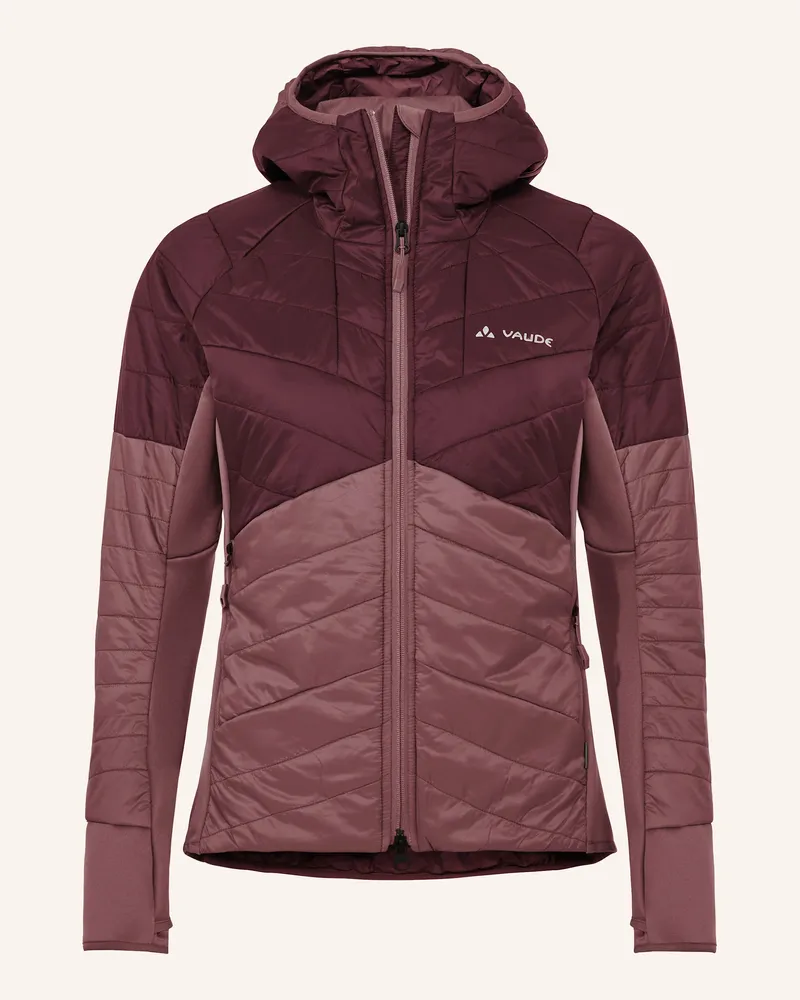Vaude Isolationsjacke W Sesvenna Jacket Iv rot Dunkelrot