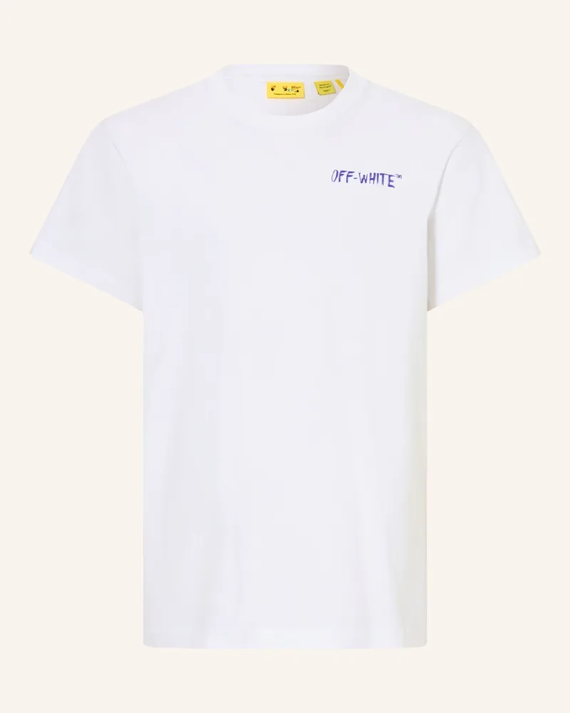 OFF-WHITE T-Shirt weiss Weiss