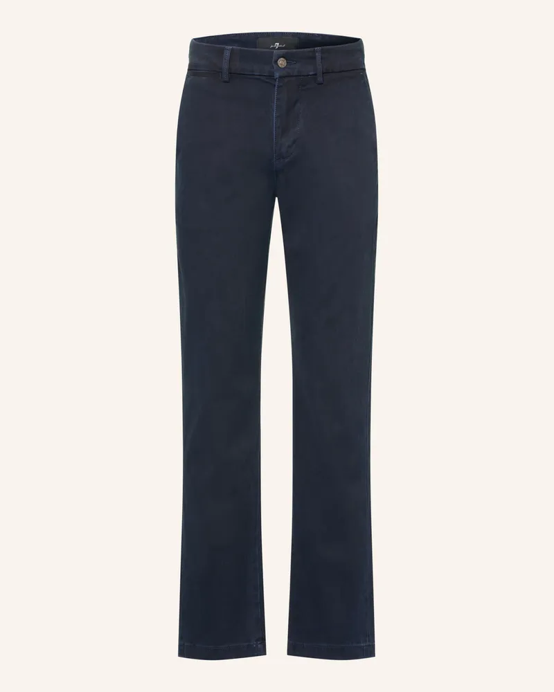 7 for all mankind Chino Slimmy Chino Regular Slim Fit blau Dunkelblau