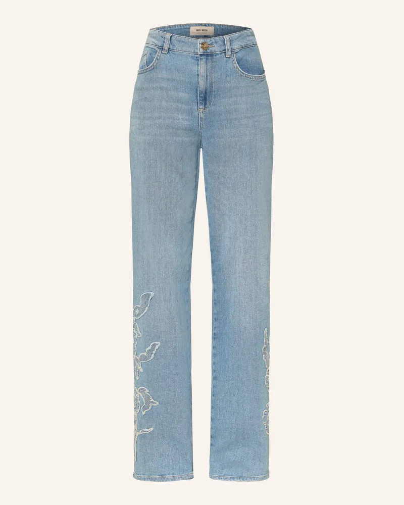 Mos Mosh Straight Jeans Mmrelee Blossom blau 406