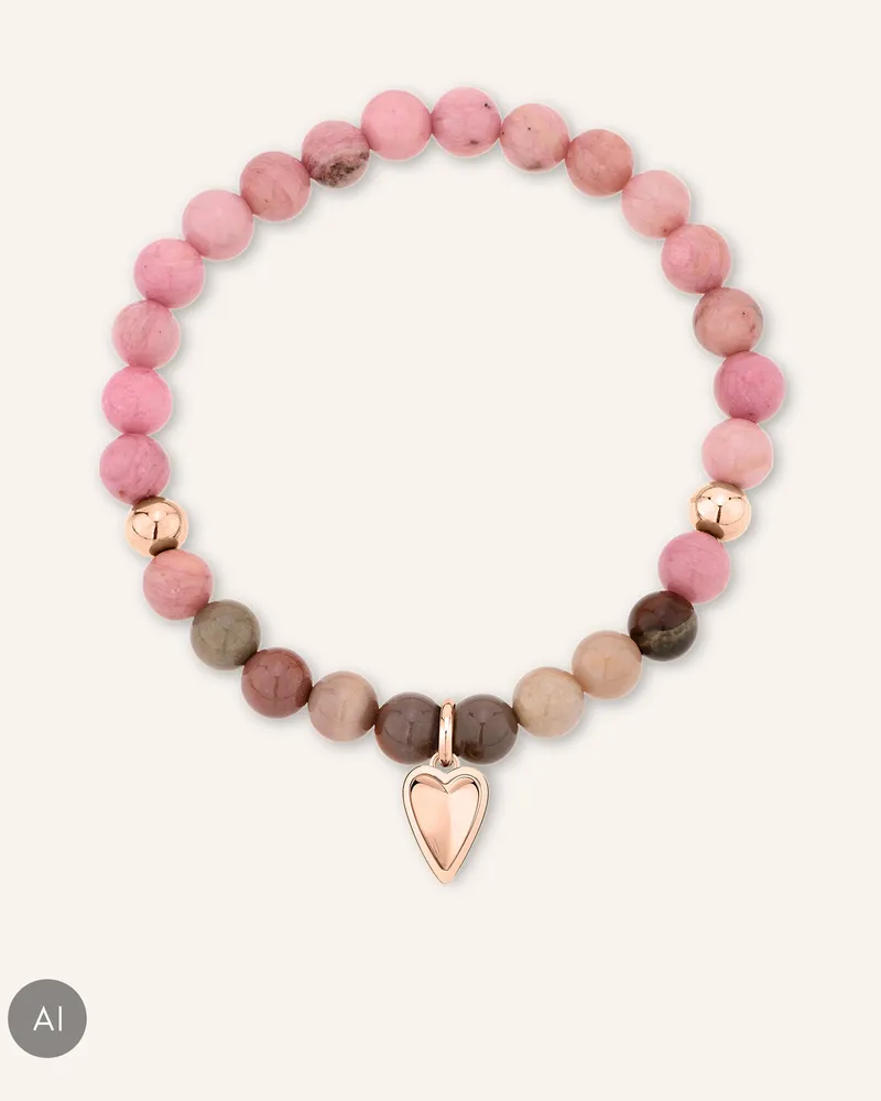 Liebeskind Armband  Aus  Edelstahl rosa Rosa