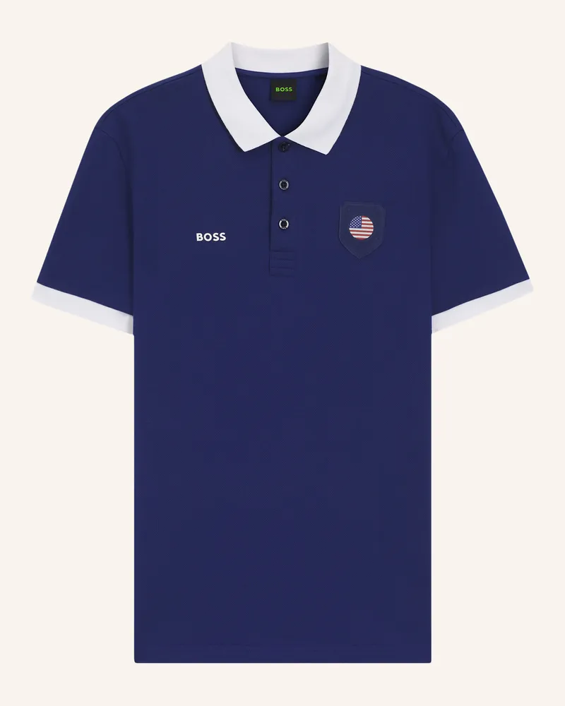 HUGO BOSS Poloshirt Pl_Bb Bc Lux Paddy Regular Fit blau Blau
